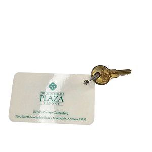 Vintage Scottsdale Plaza Resort Hotel Servibar Key Fob